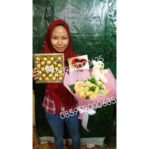 Buket Mawar Coklat Valentine di Jakarta Selatan