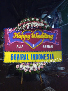 Toko Bunga Papan Pernikahan di Jakarta Selatan
