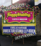 Rangkaian Bunga Papan Wedding Murah di Jakarta Selatan