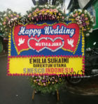 Karangan Bunga Papan Wedding di Jakarta Selatan 085959000635