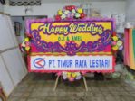 Bunga Papan Wedding di Makassar 085959000635