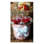 Jual Bunga Box Mawar Merah