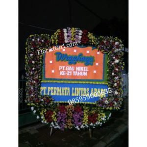 Rangkaian Bunga Papn Full Bunga di Jakarta Pusat 085959000635