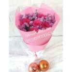 Buket Mawar Pink di Jakarta Selatan 085959000635