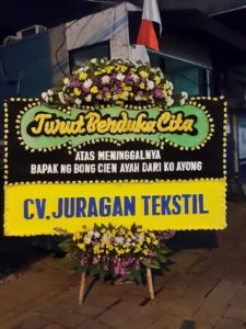 Rangkaian Bunga Papan Duka Cita di Jelambar 085959000635